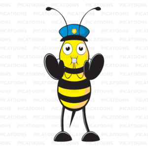 Police Bee Telling You to Stop